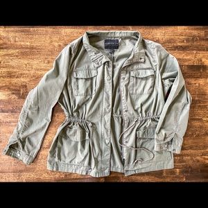 Plus Size Utility Jacket